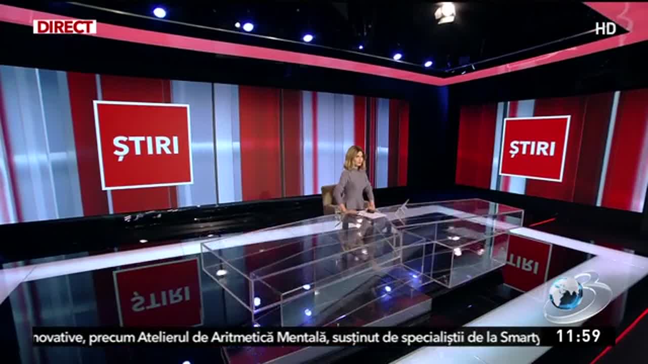 Știri ora 12:00