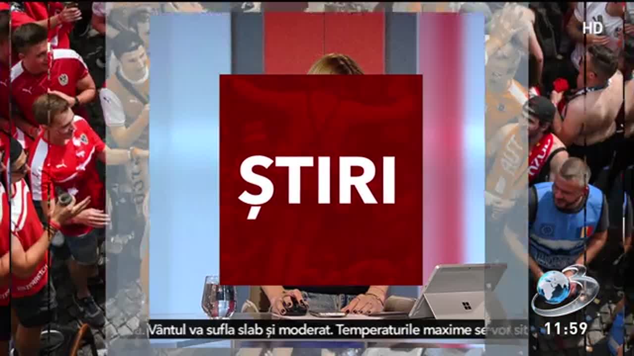 Știri ora 12:00