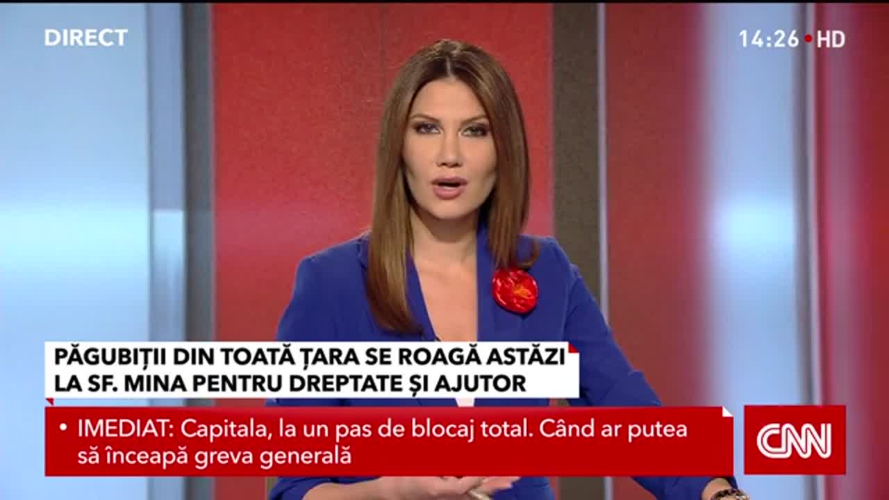 Știri ora 14:00