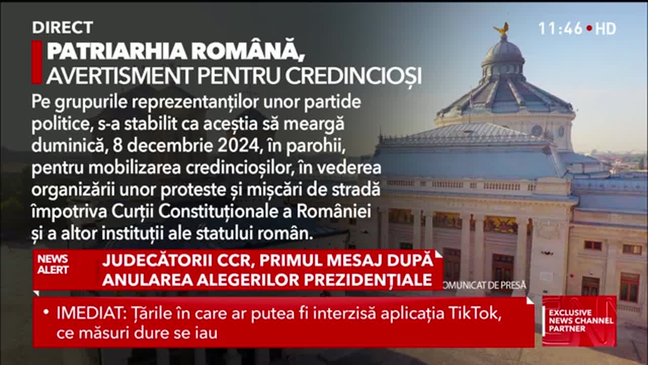 Știri ora 11:00