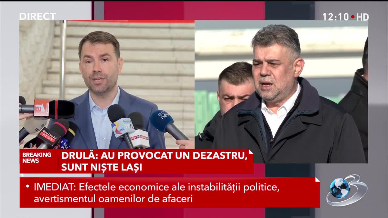 Știri ora 12:00