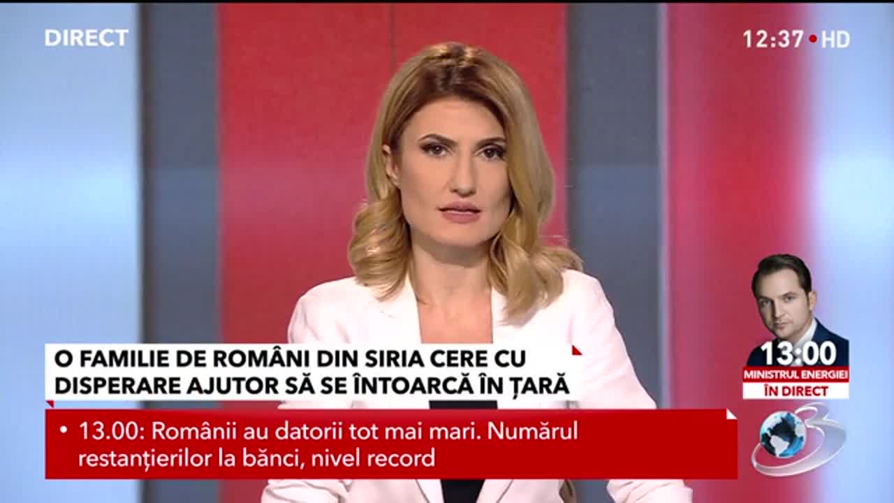 Știri ora 12:00