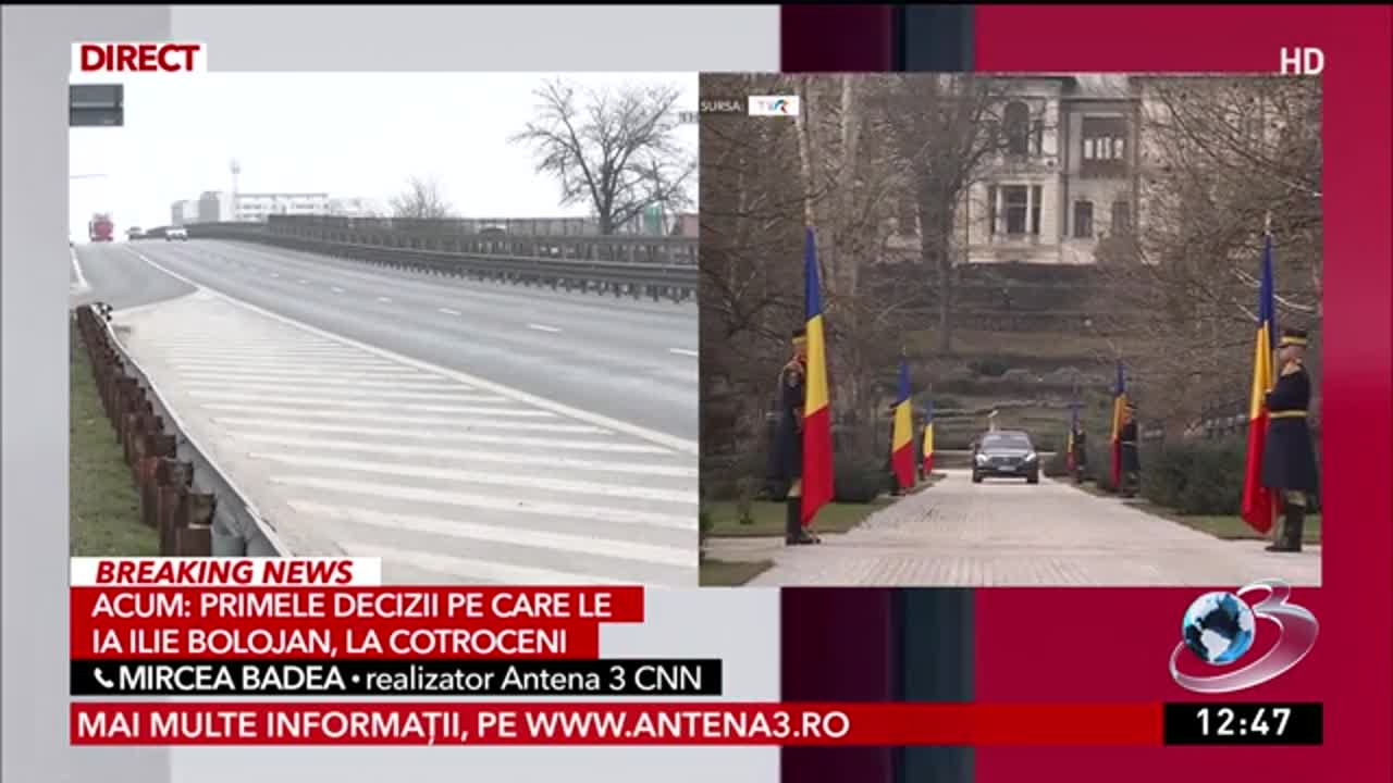 Știri ora 12:00