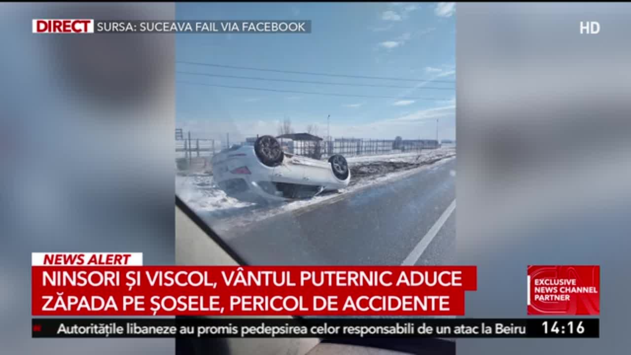 Știri ora 14:00