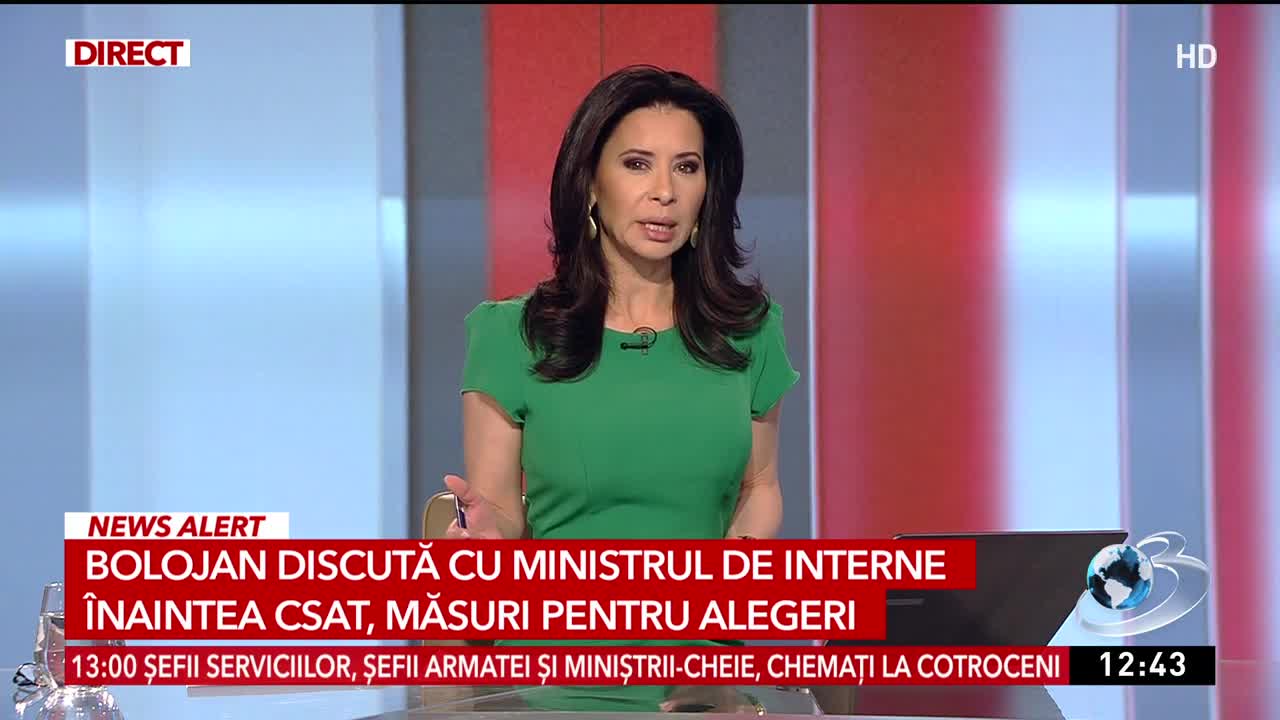 Știri ora 12:00