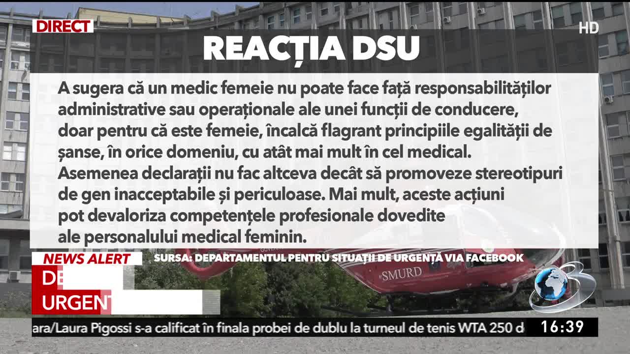 Știri ora 16:00