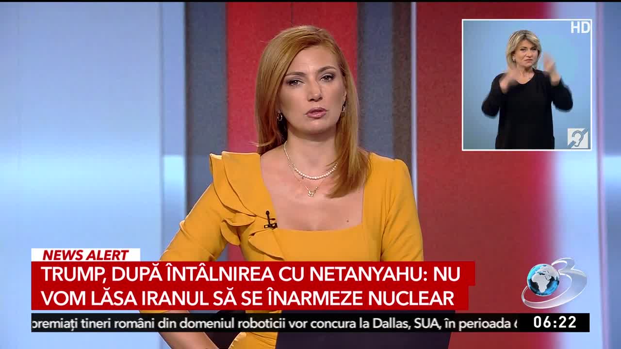 Știri ora 06:00
