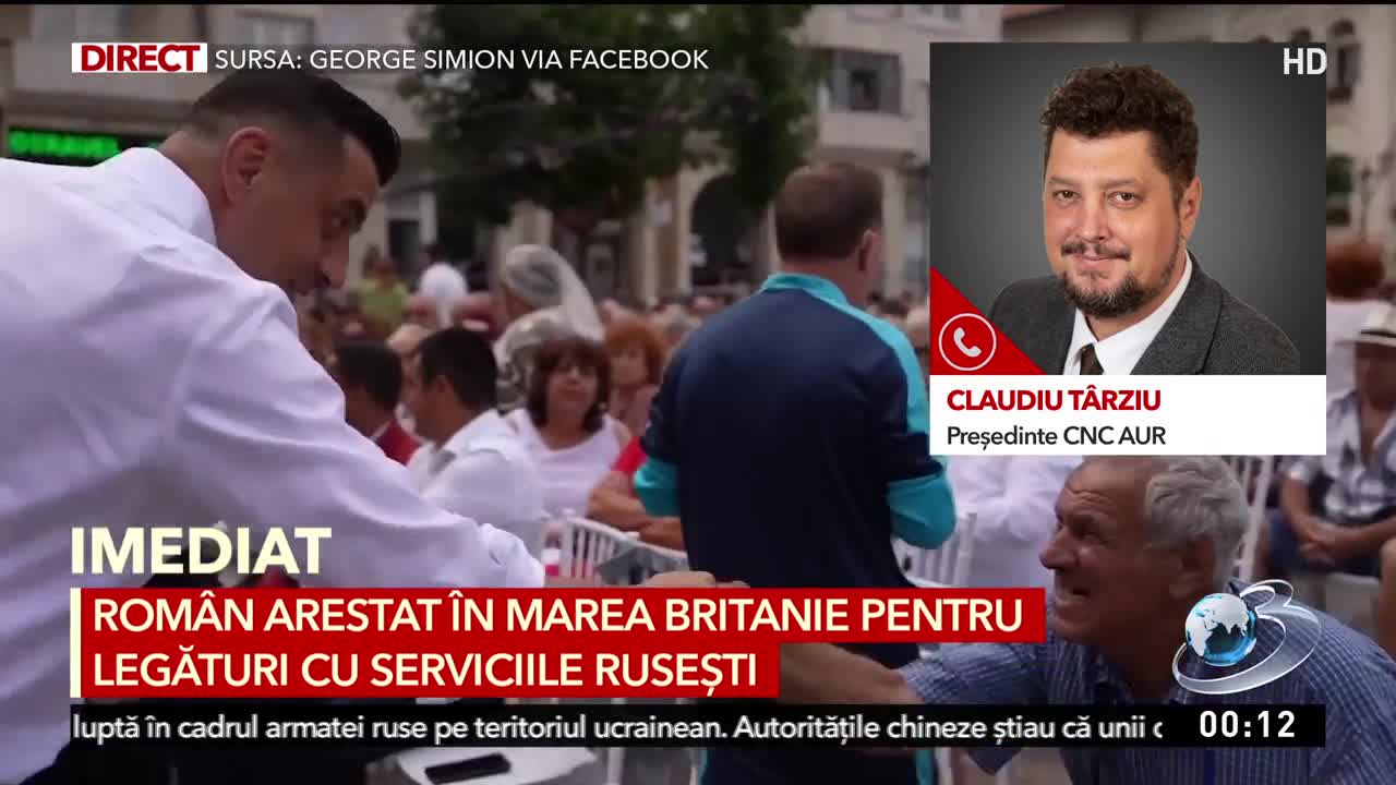 Știri ora 24:00