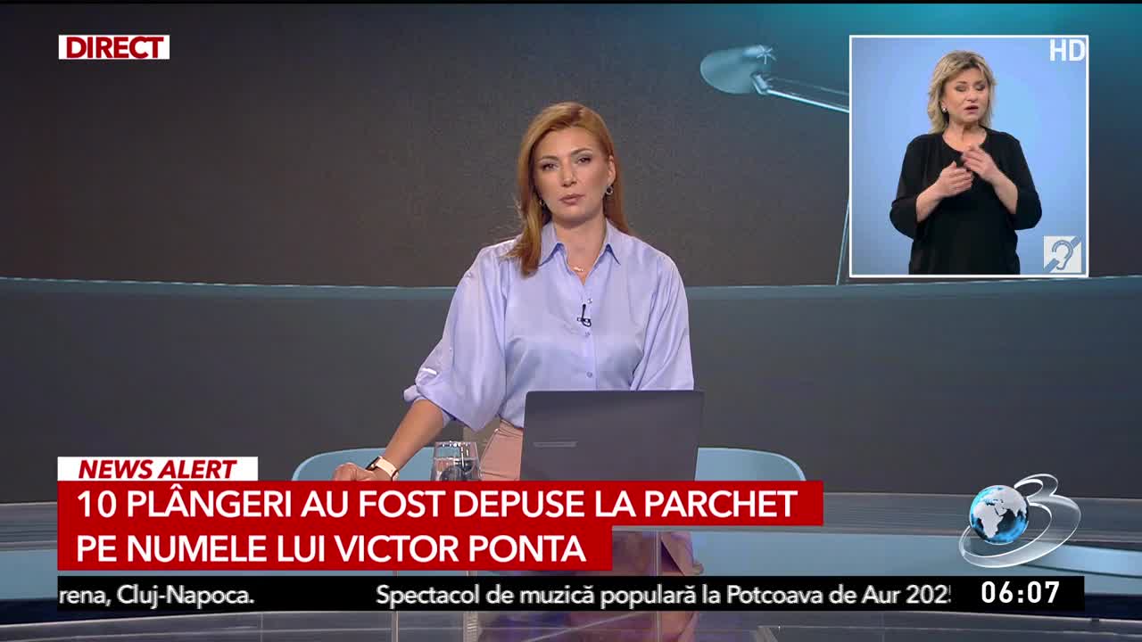 Știri ora 06:00