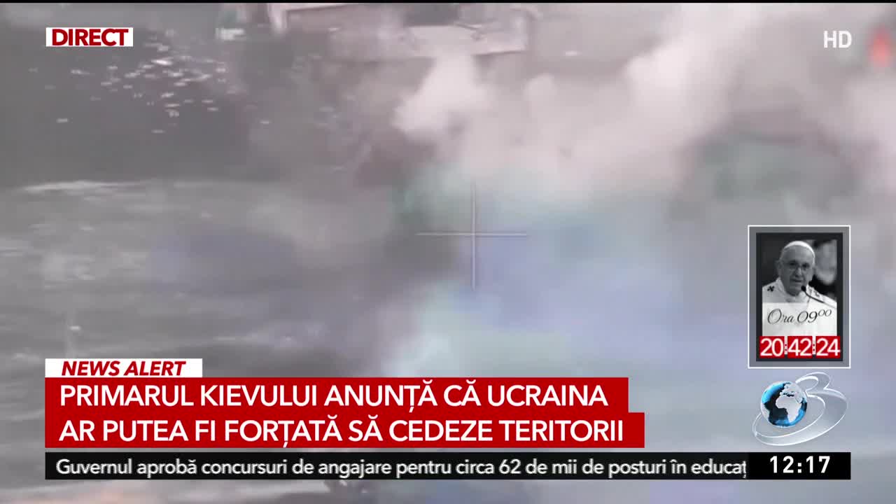 Știri ora 12:00