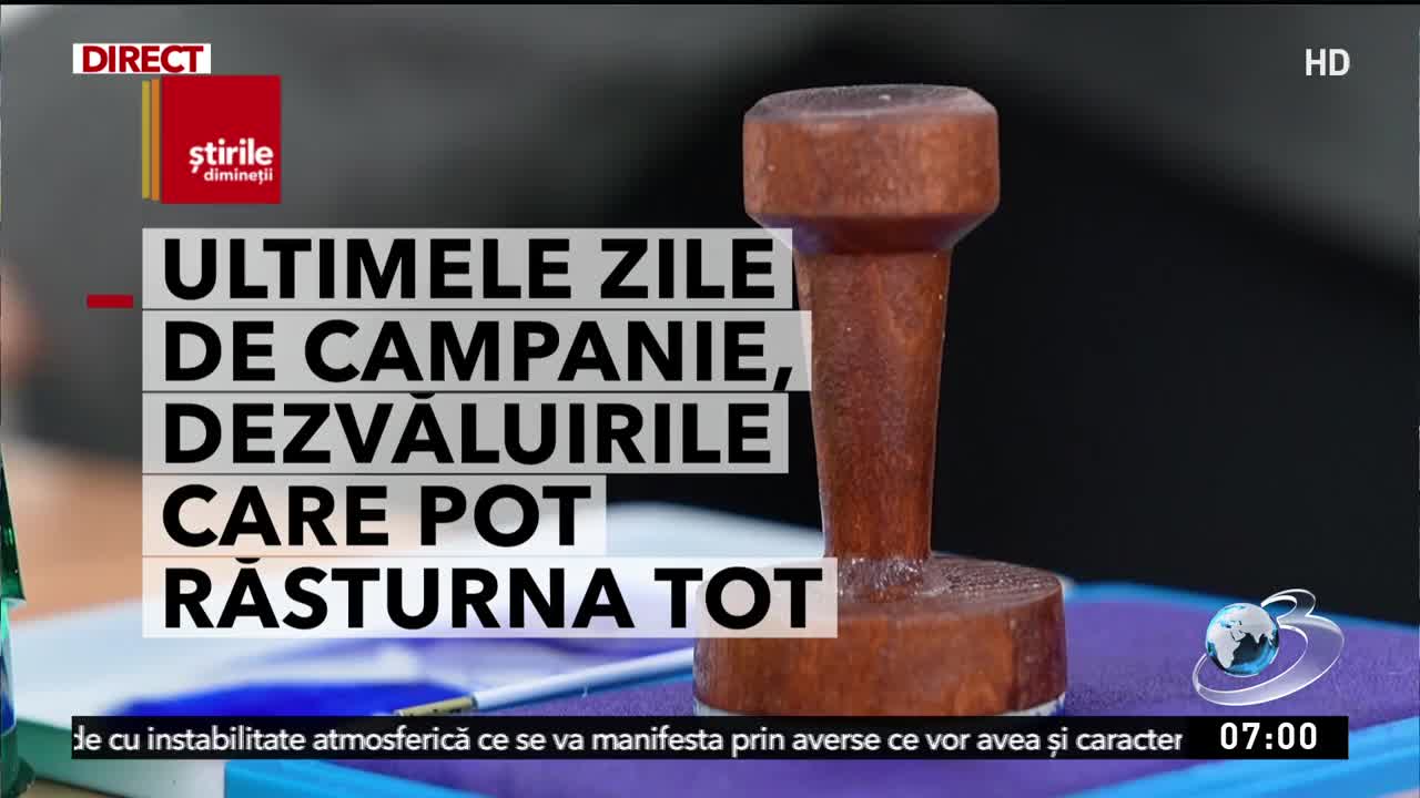 Știrile dimineții