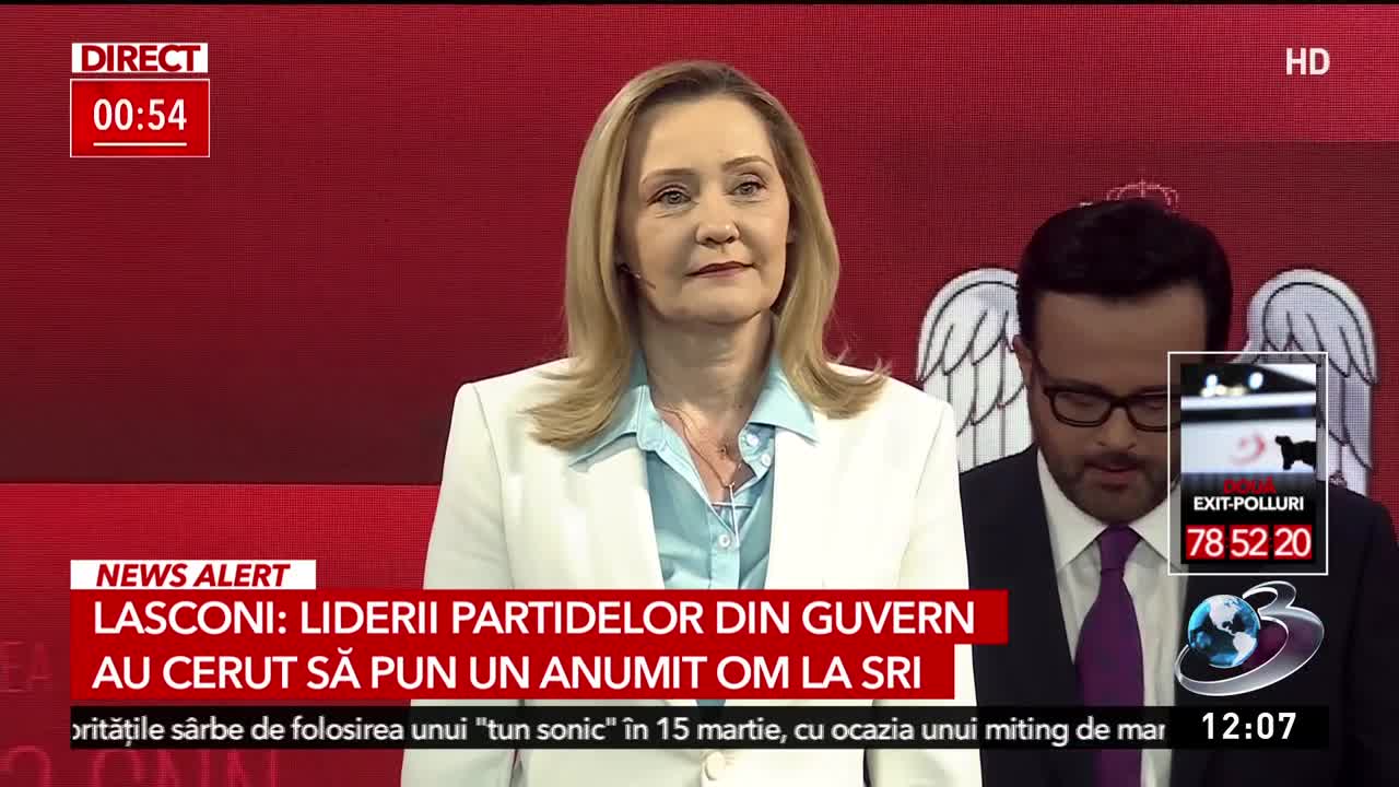 Știri ora 12:00