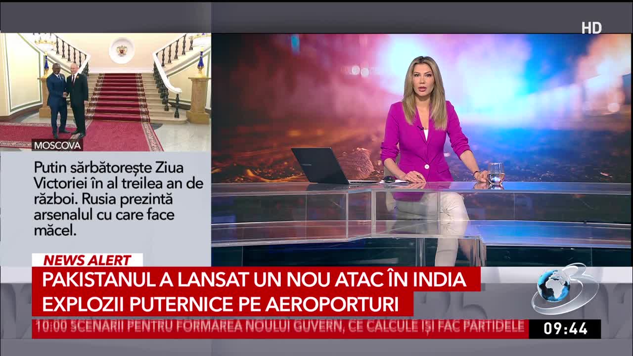 Știri ora 09:00