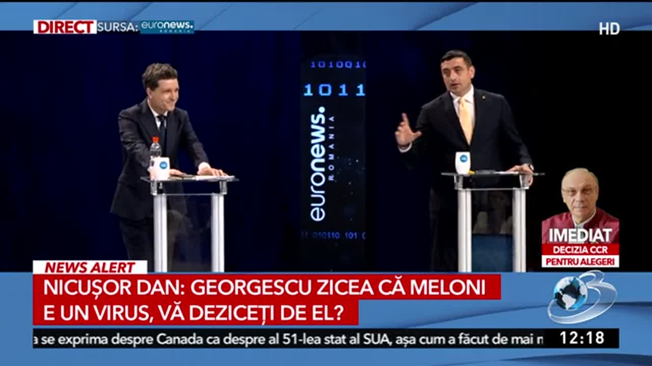 Știri ora 12:00