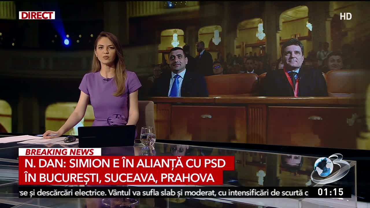 Știri ora 24:00