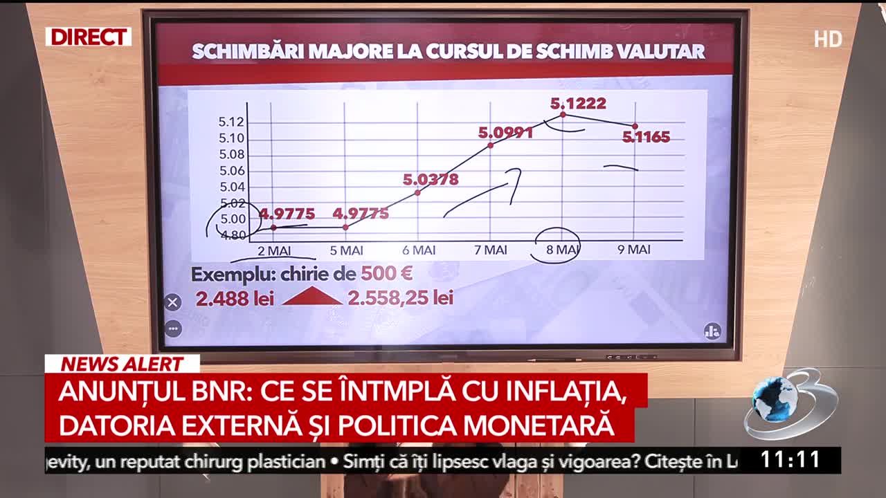 Știri ora 11:00