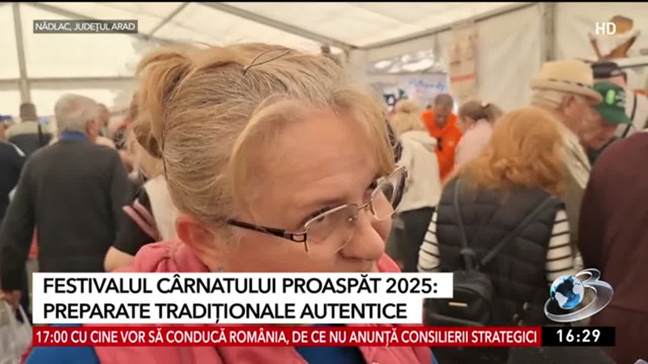 Știri ora 16:00
