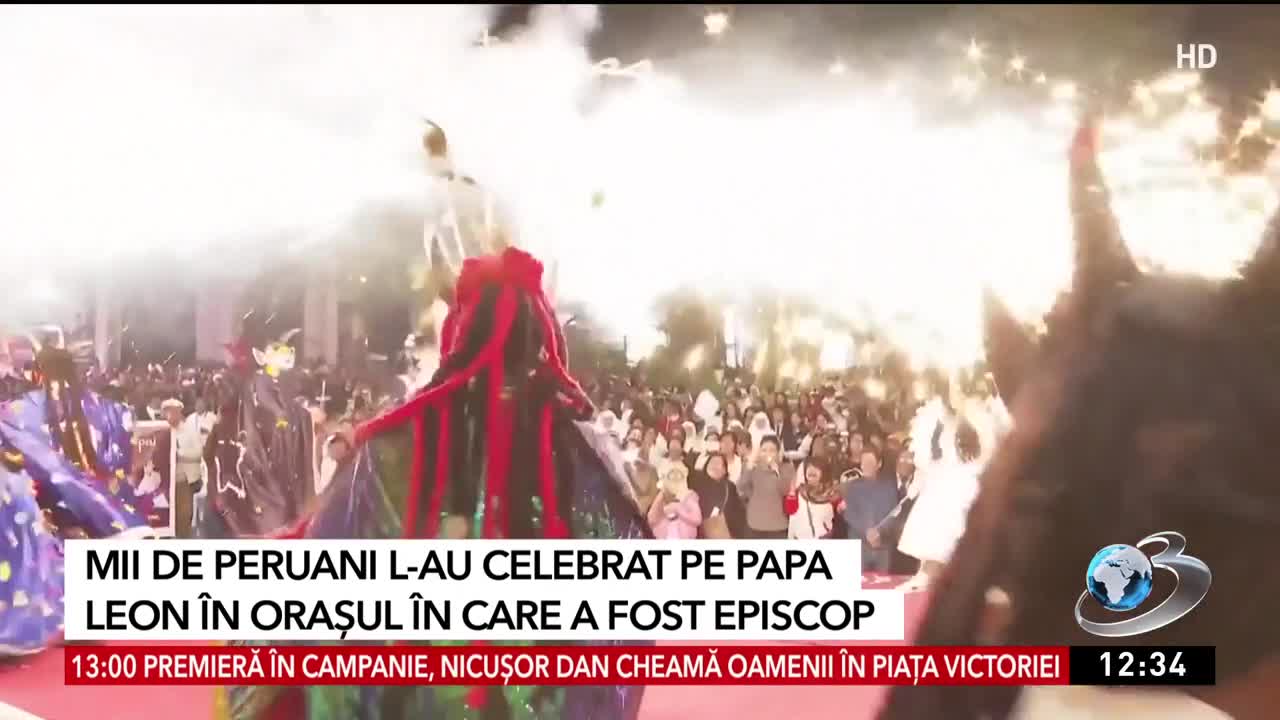 Știri ora 12:00