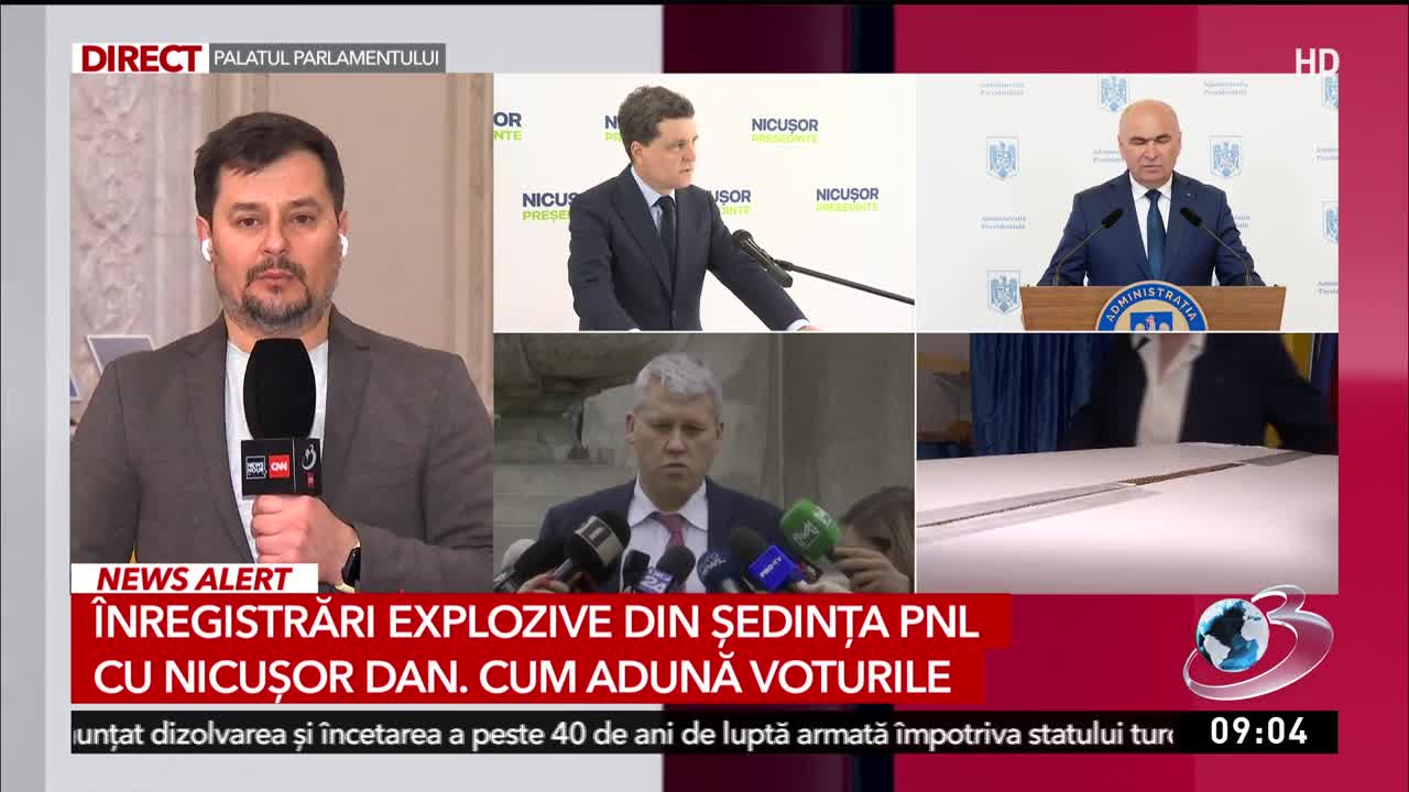 Știri ora 09:00
