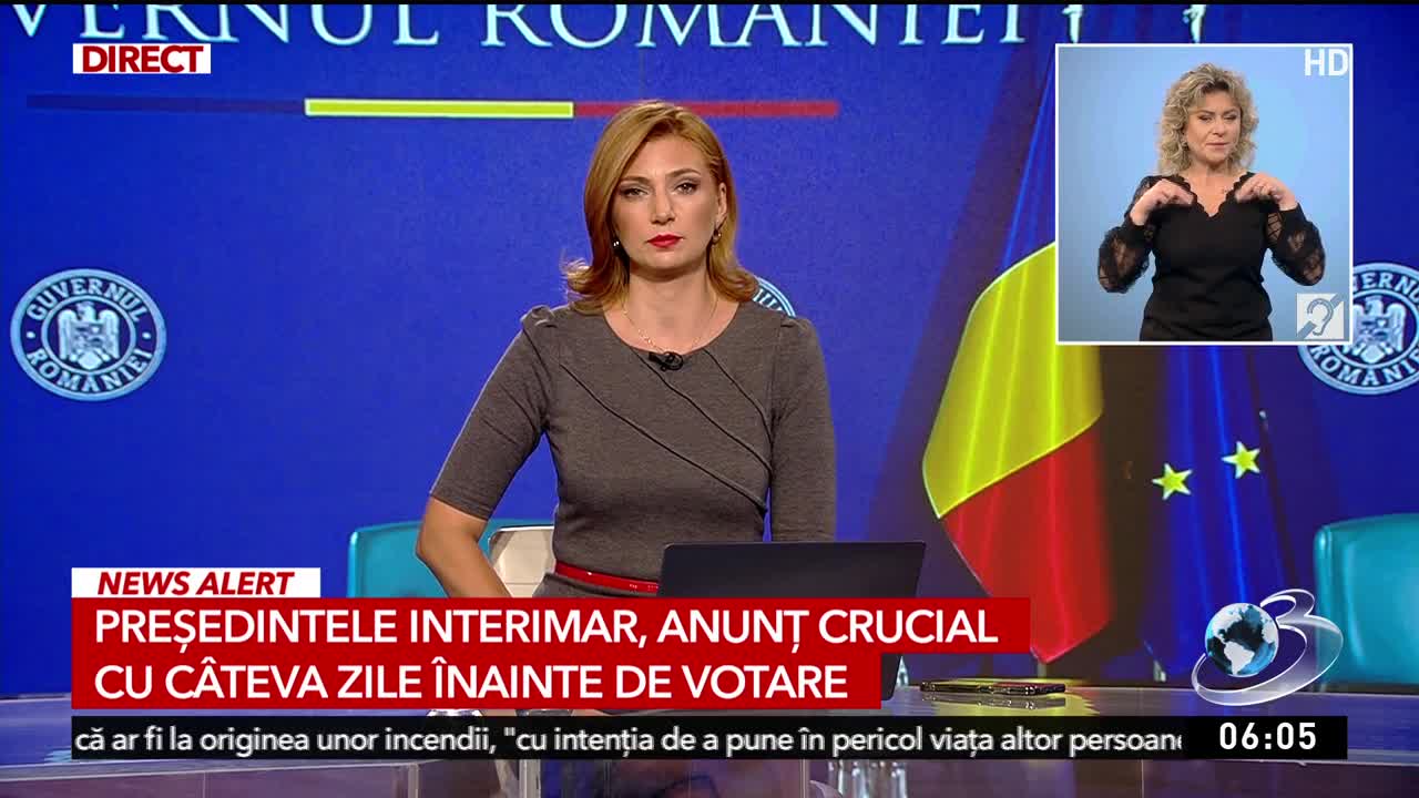 Știri ora 06:00