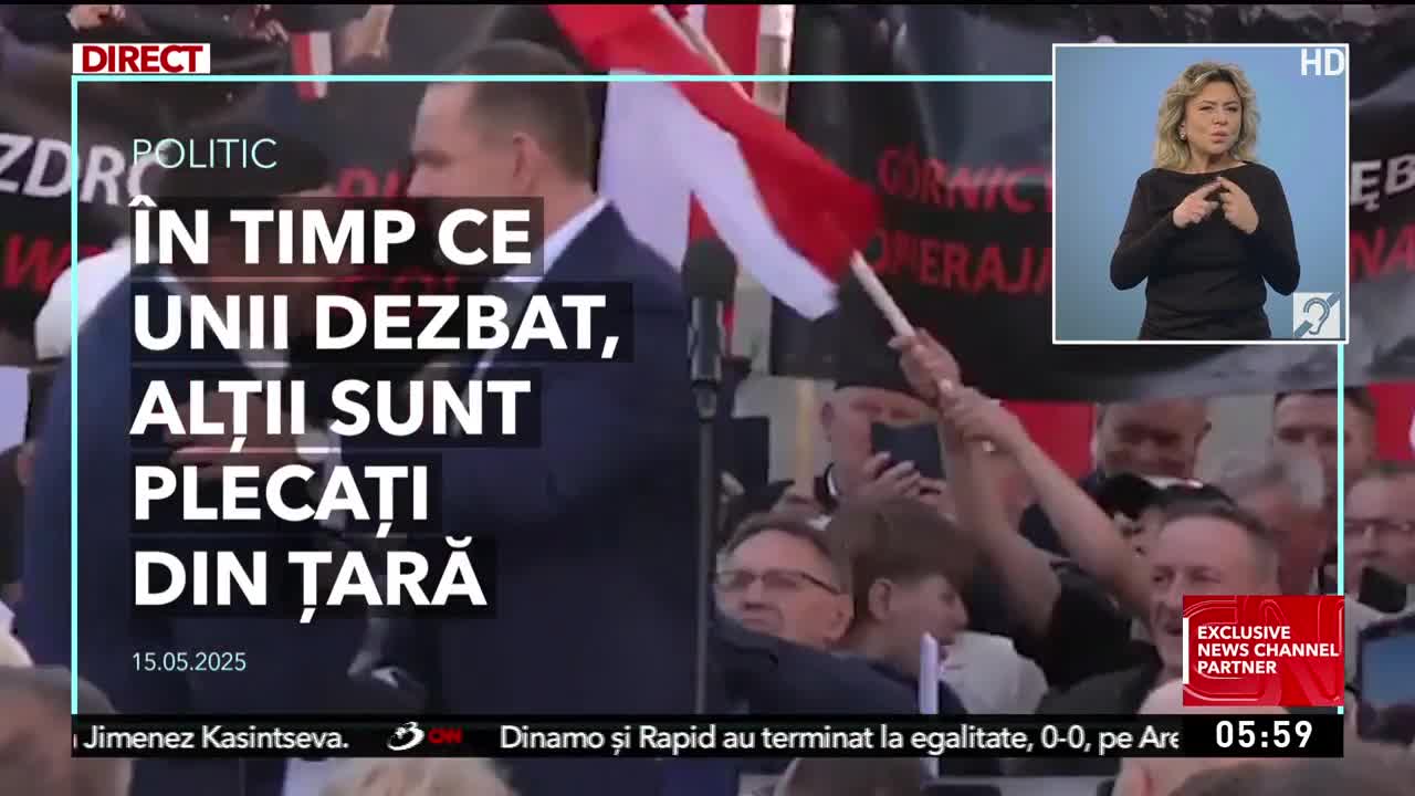 Știri ora 06:00