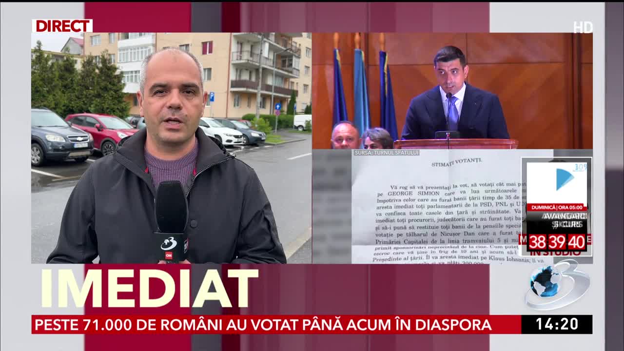 Știri ora 14:00