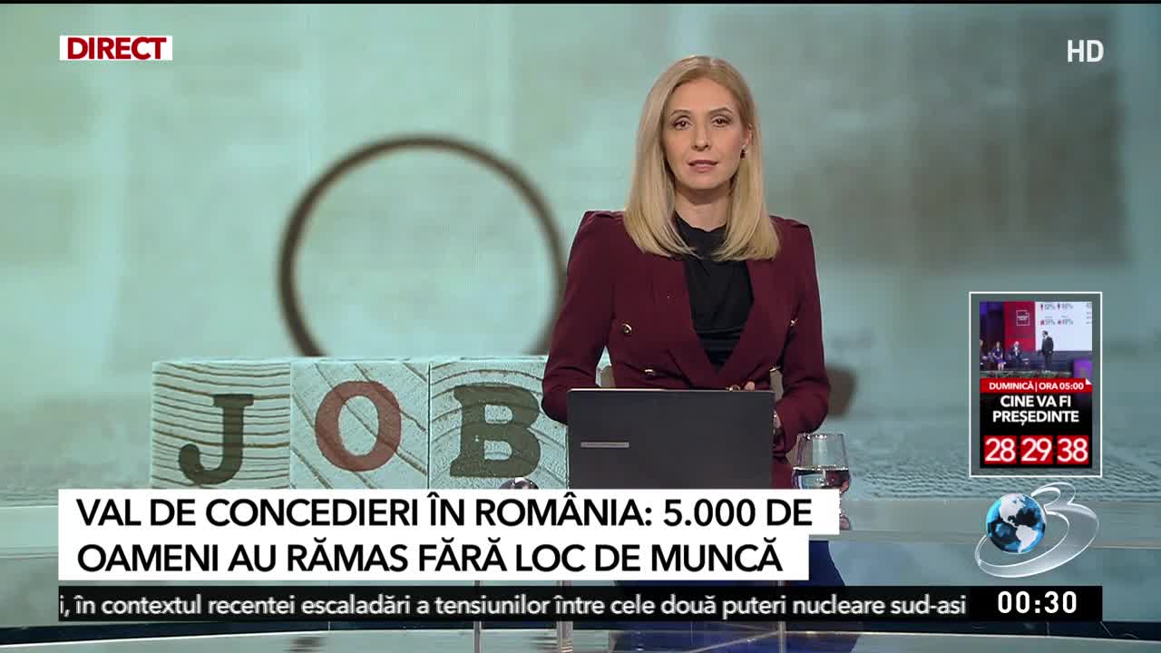 Știri ora 24:00