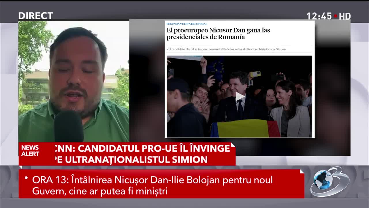 Știri ora 12:00