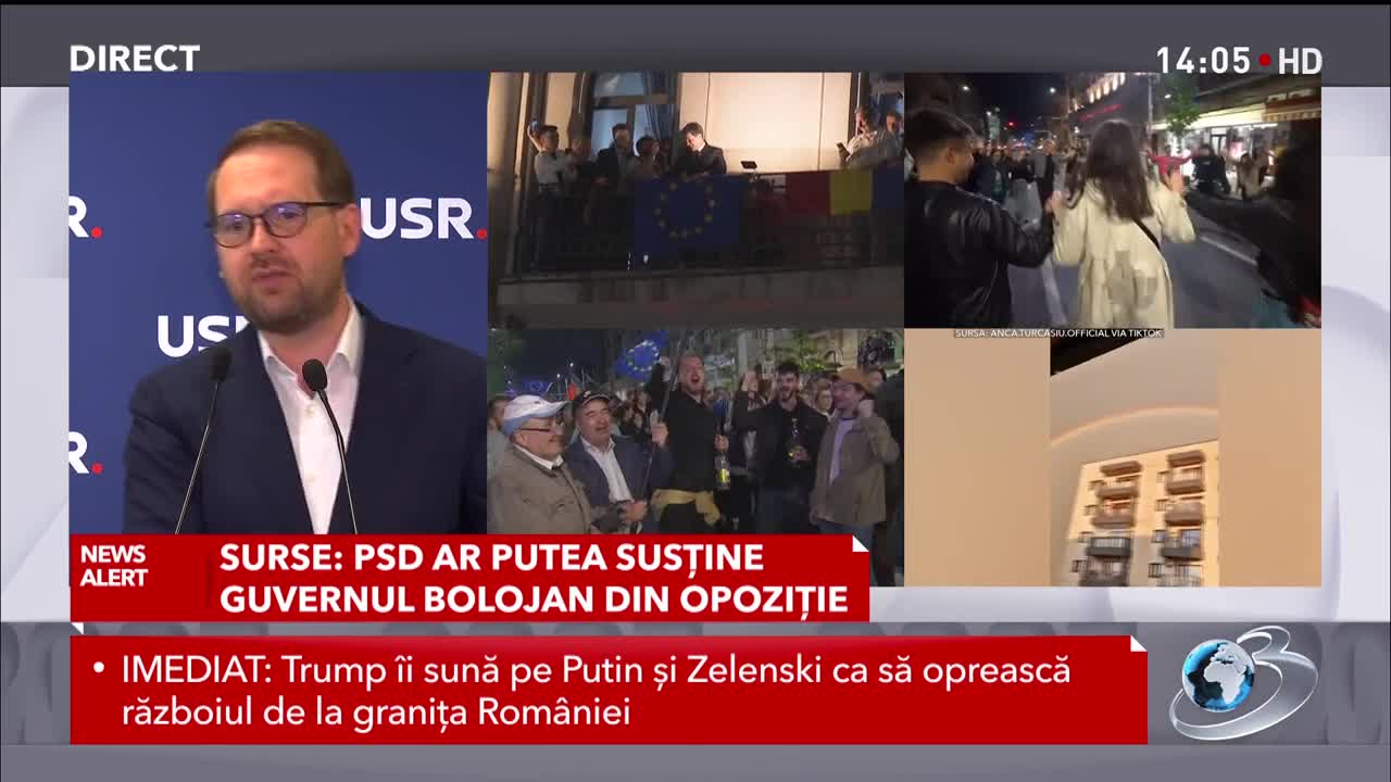 Știri ora 14:00