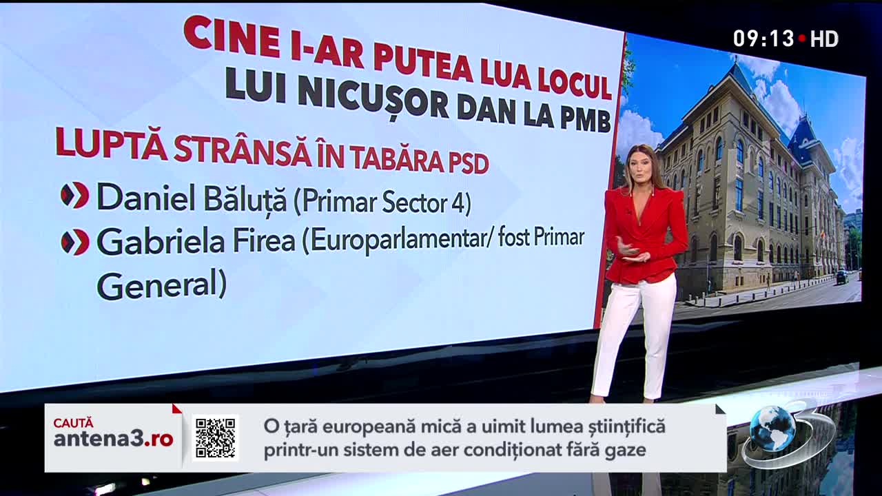 Știri ora 09:00