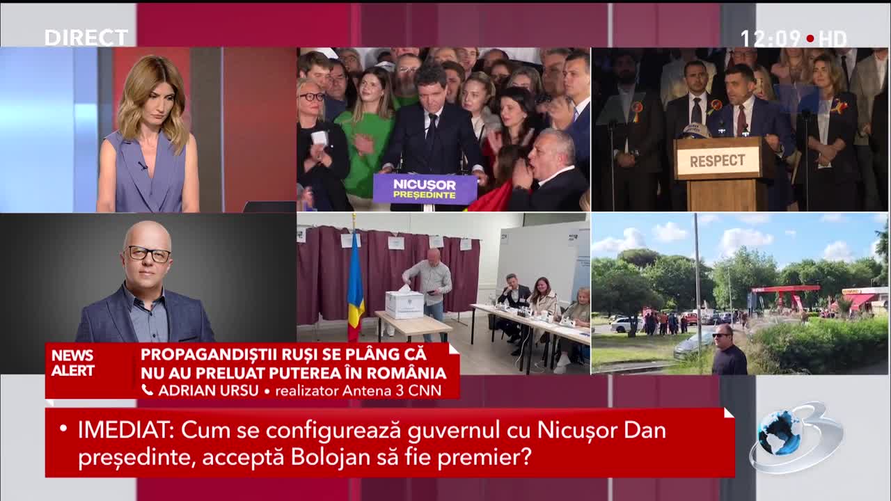 Știri ora 12:00