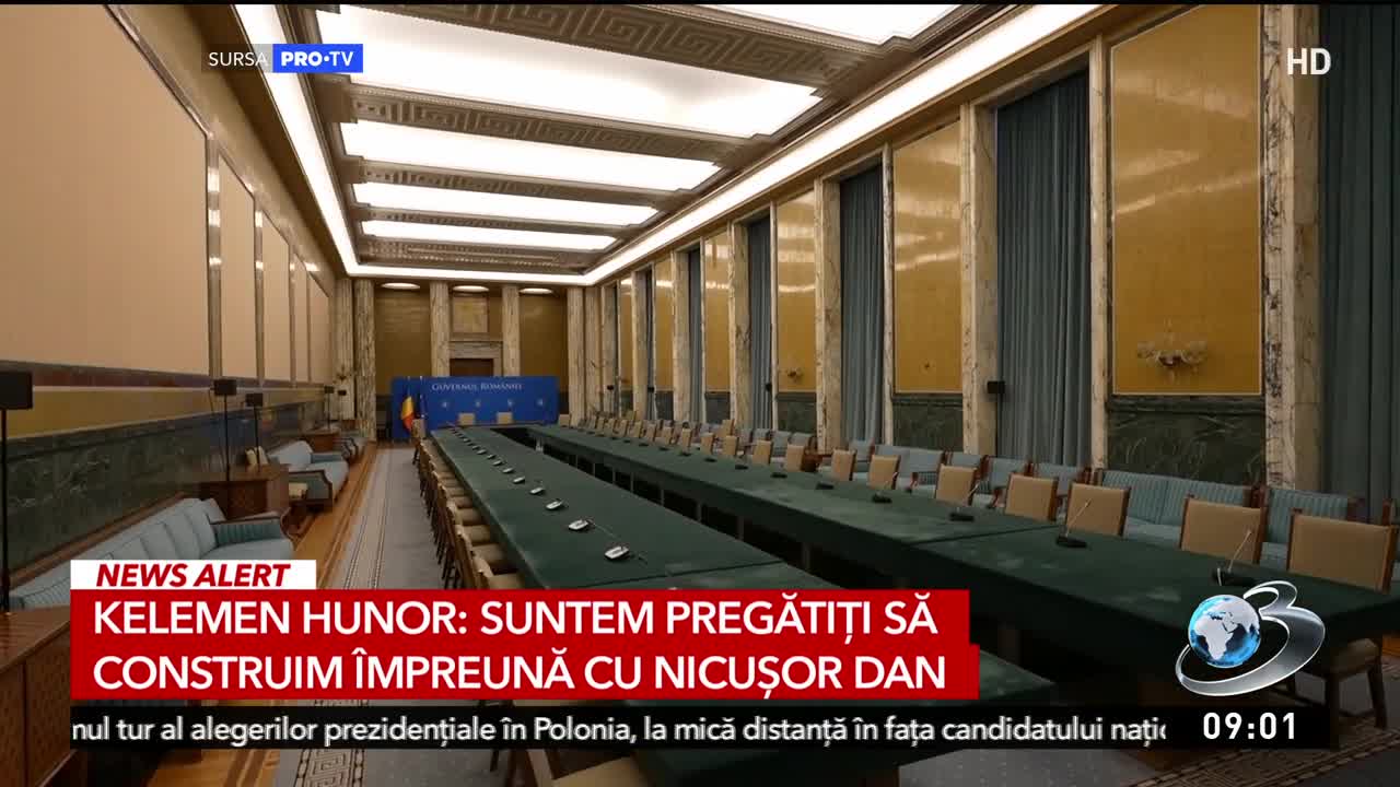 Știri ora 09:00