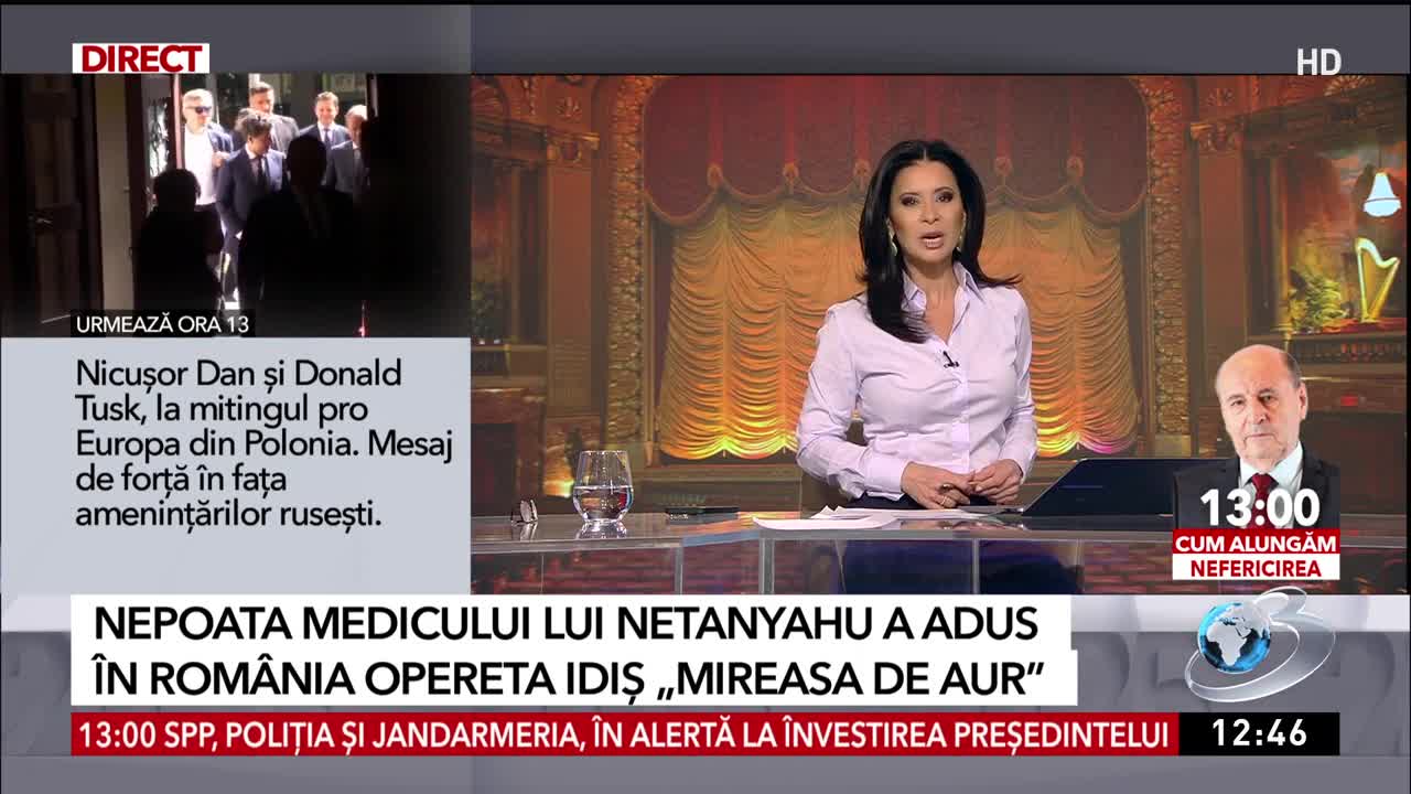 Știri ora 12:00