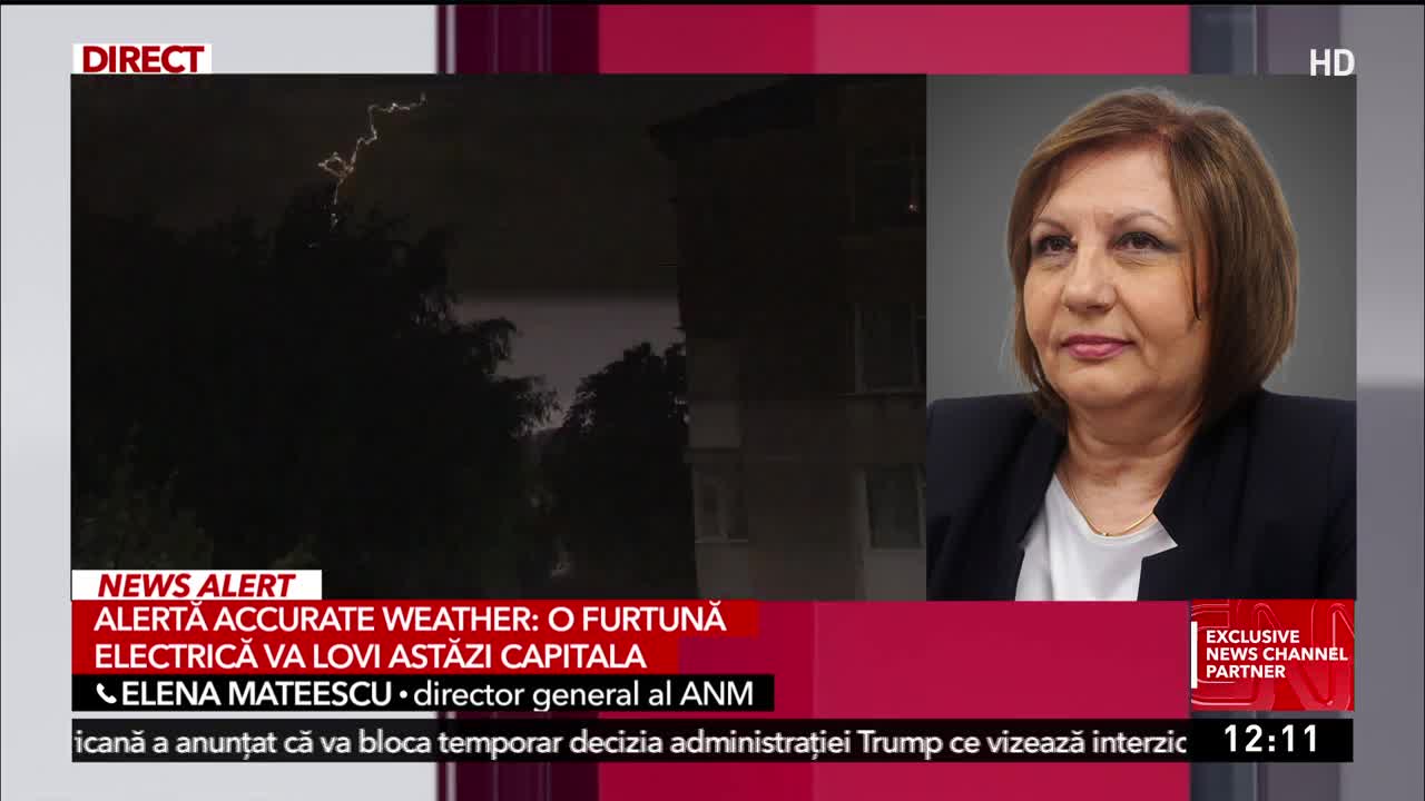 Știri ora 12:00