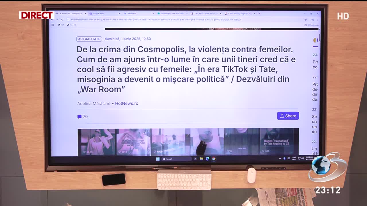 În gura presei