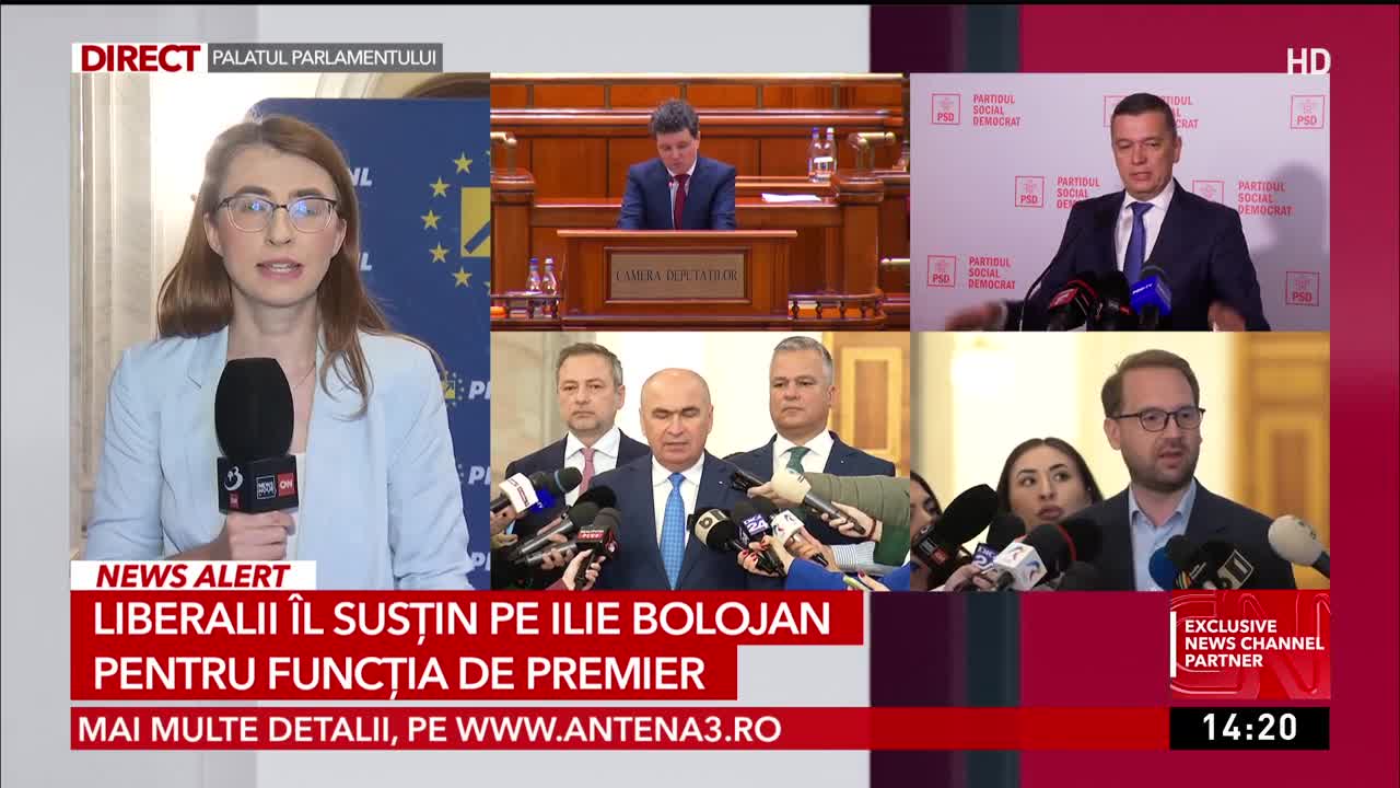 Știri ora 14:00
