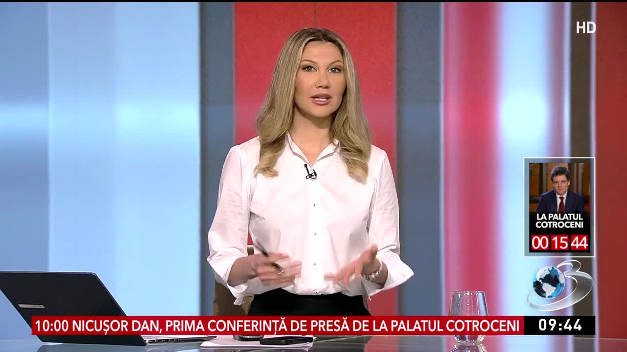 Știri ora 09:00
