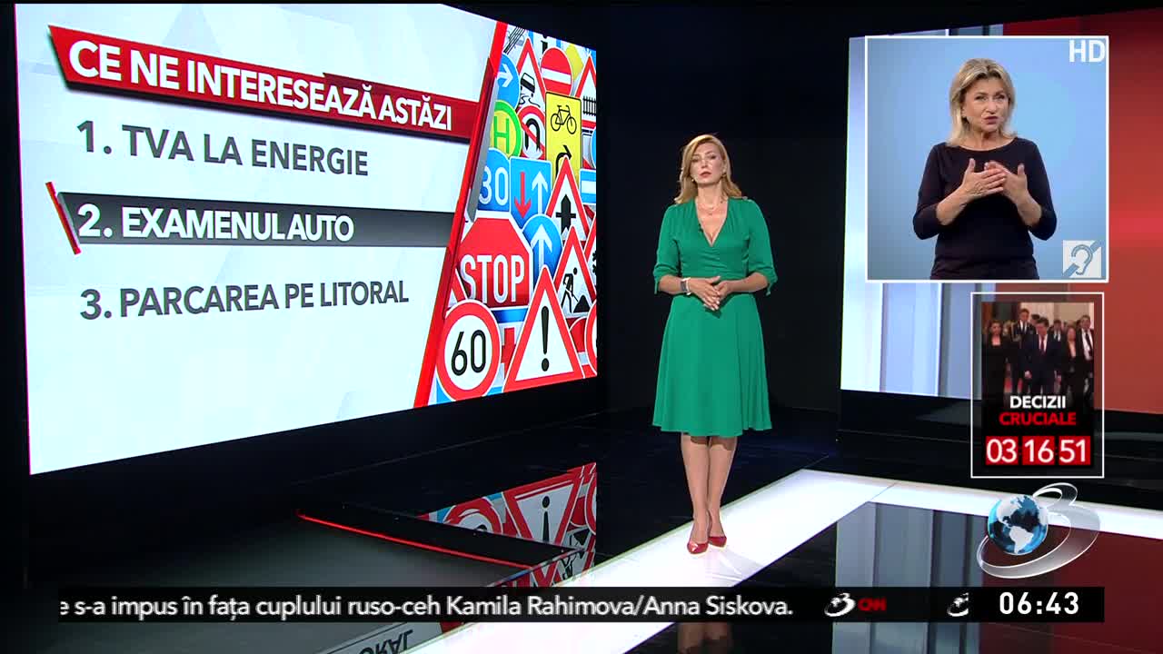 Știri ora 06:00