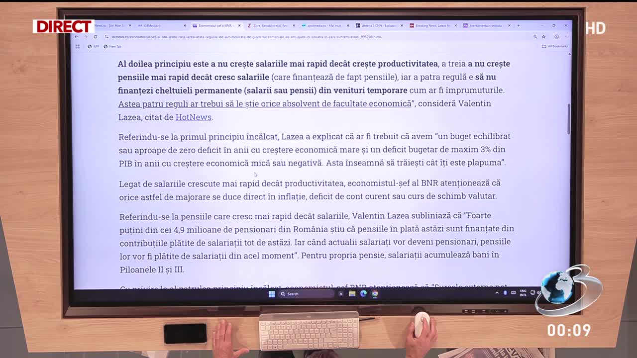 In gura presei