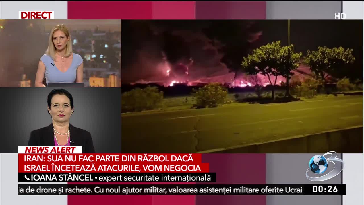 Stiri ora 01:00