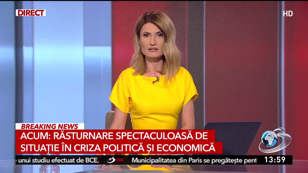 Știri ora 14:00