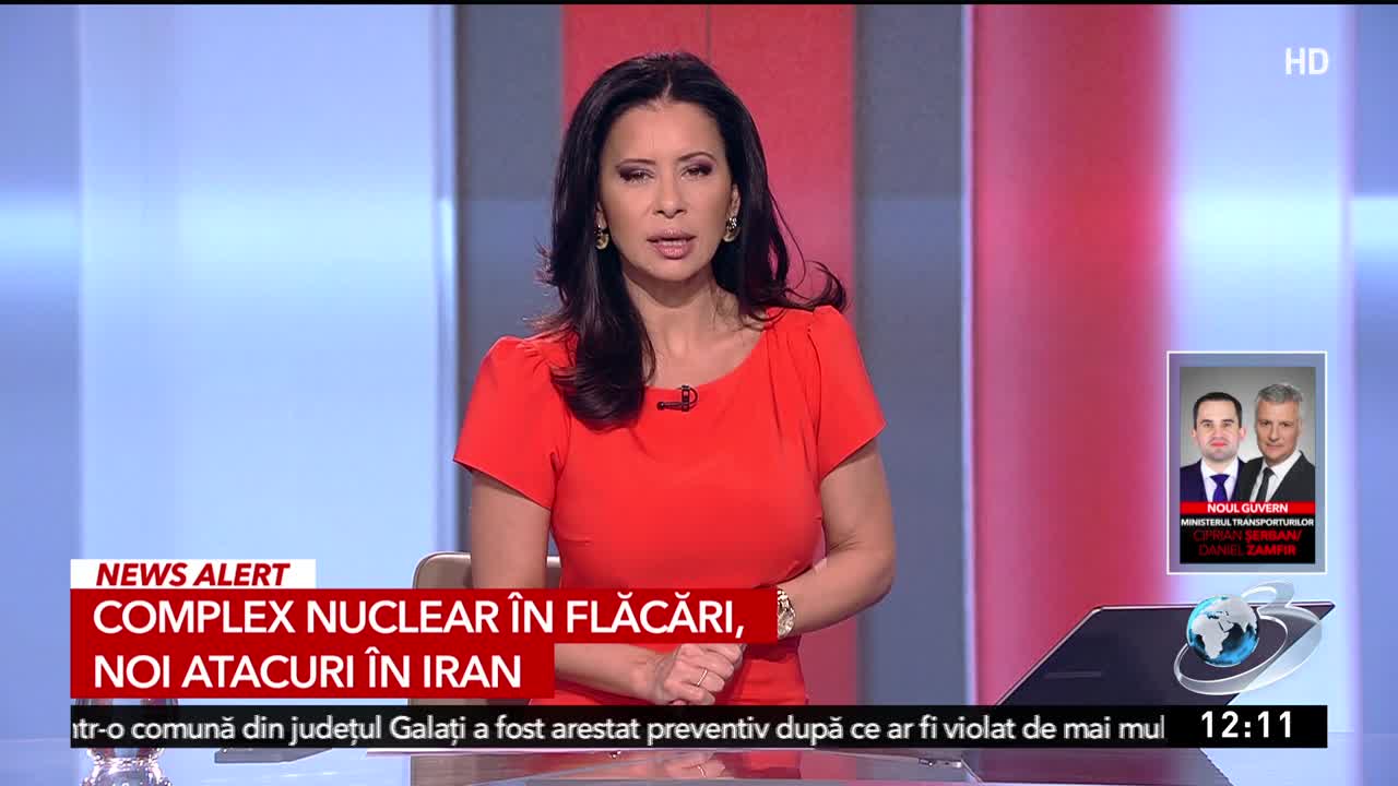 Știri ora 12:00