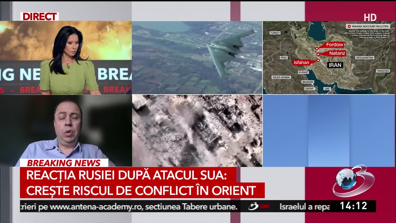 Știri ora 14:00