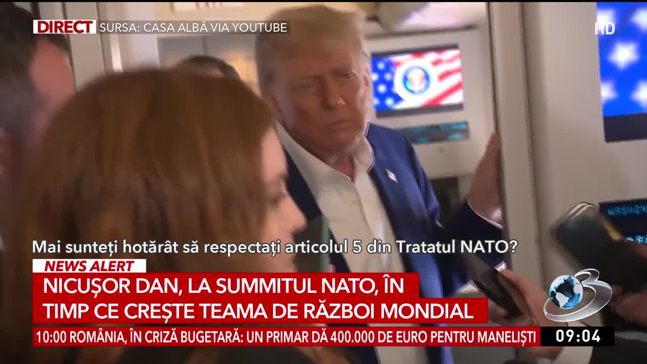 Știri ora 09:00