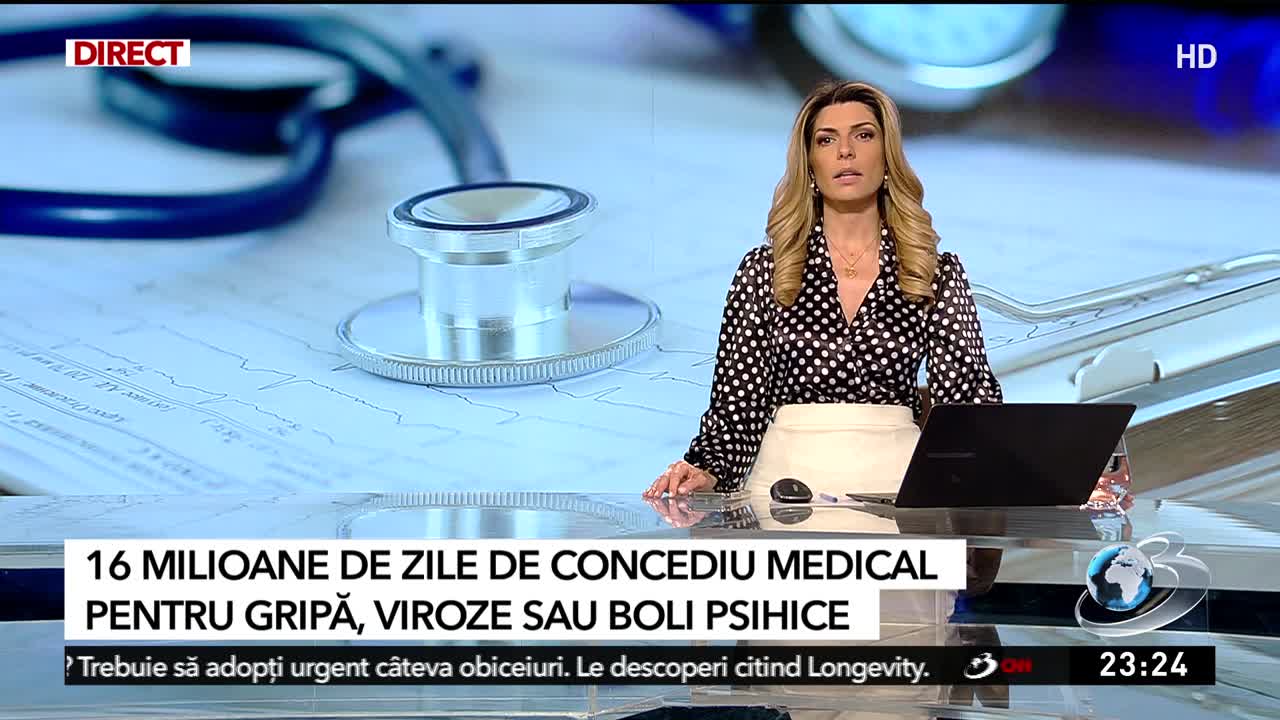 Stiri ora 23:00