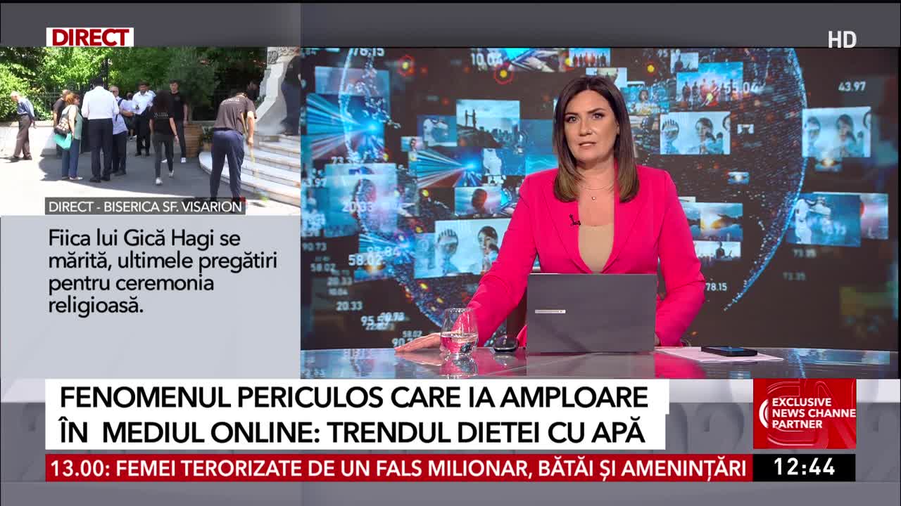 Știri ora 12:00