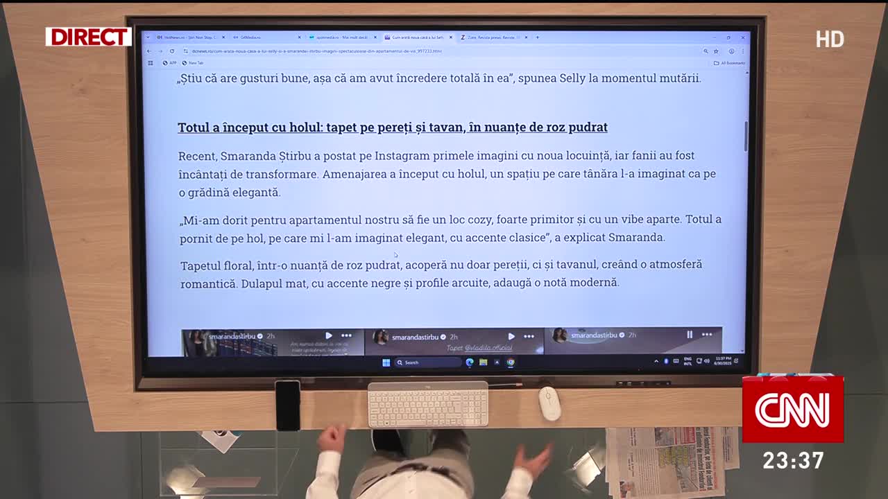 În gura presei
