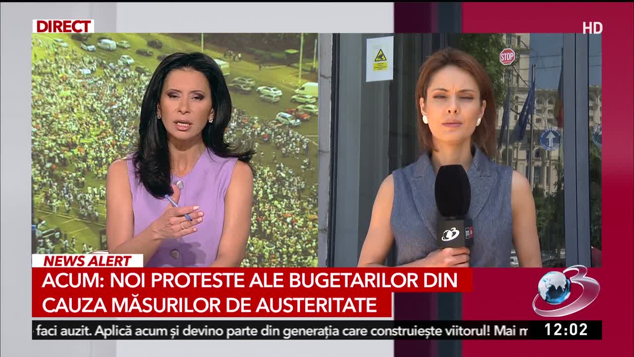 Știri ora 12:00