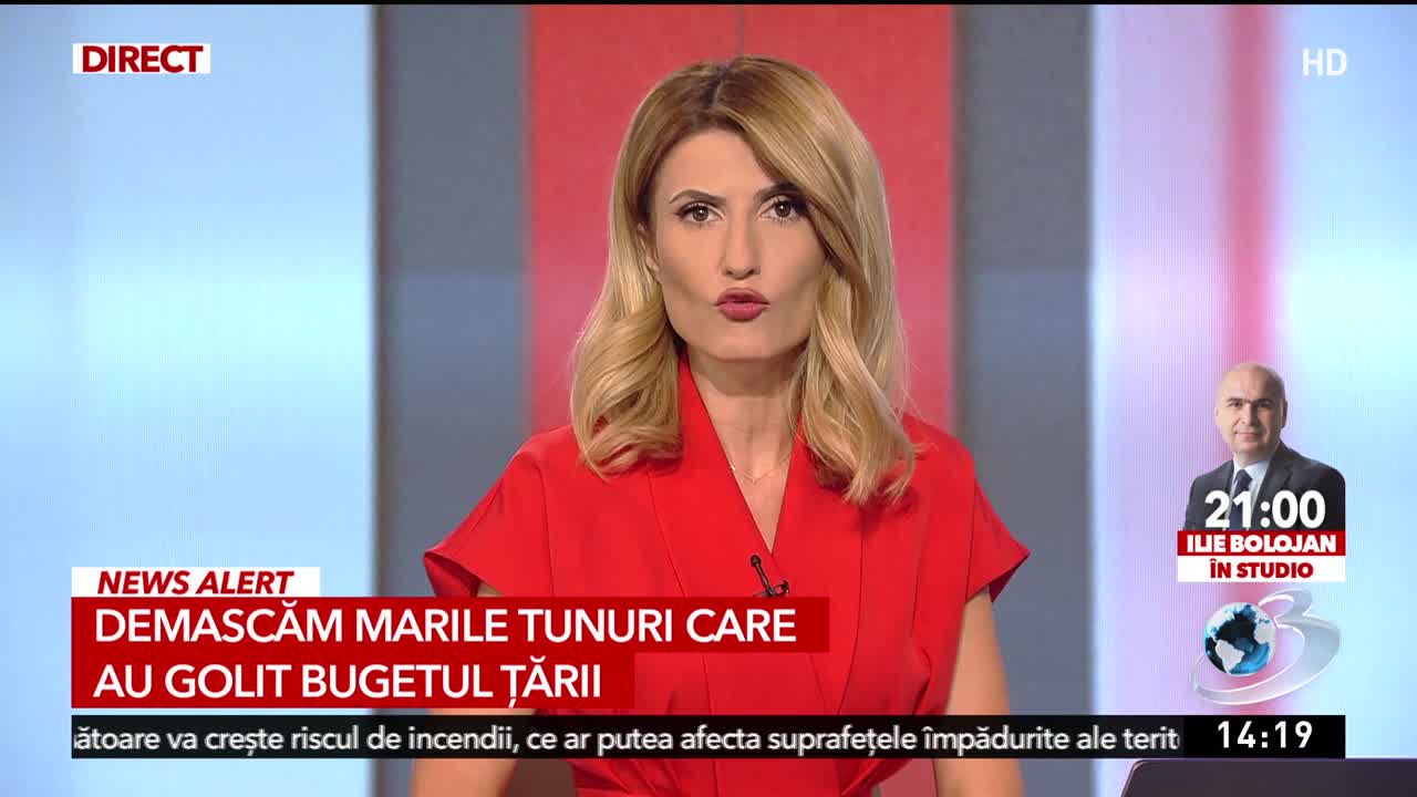 Știri ora 14:00