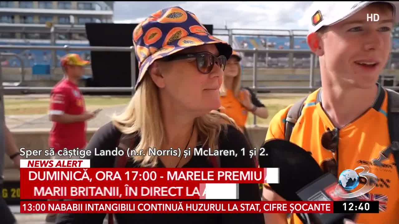 Știri ora 12:00